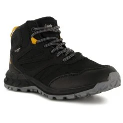 New Products -Outdoor Shoes Store jack wolfskin kids woodland texapore mid walking boots detail 2